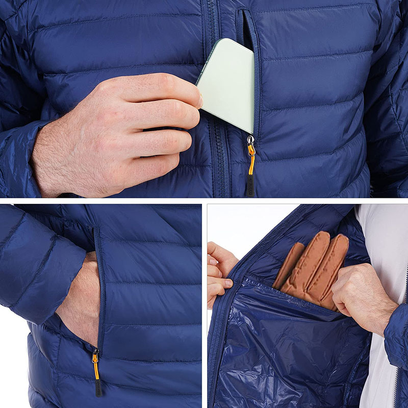 Waterproof Ultra-Lightweight Nylon Down Jacket