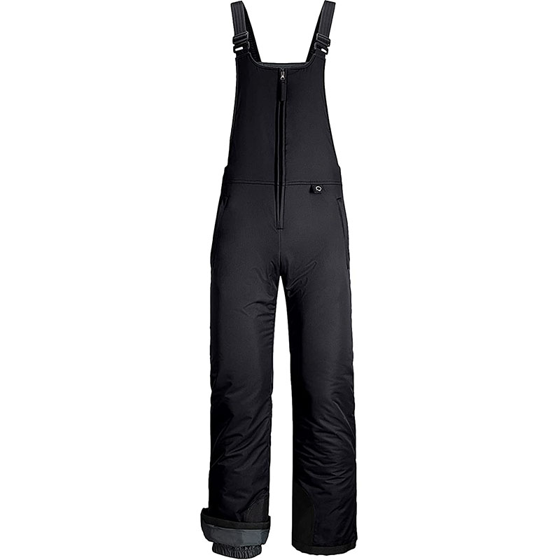 Waterproof and warm outdoor ski suit-Black