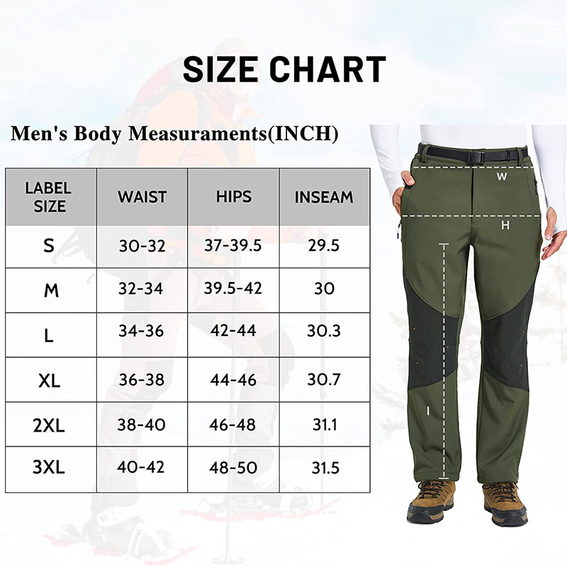 Warm Thickened Men's Pants
