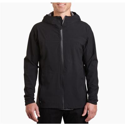 Men's 2.5-Layer Stretch Rain Waterproof Jacket With Hood