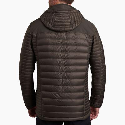 Zip Up Hooded Down Warmth Jackets​ For Mens