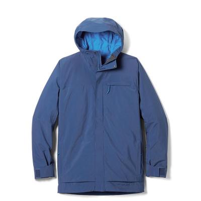 Men's Premium Windproof Nylon Shell Insulated Hooded Jacket