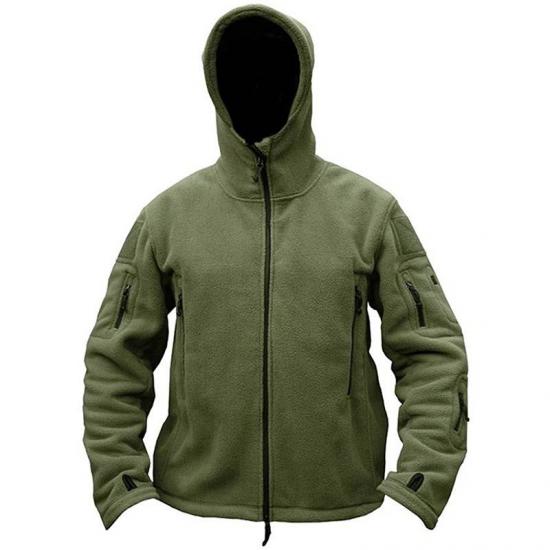 Men's Soft Fleece Warm Military Jacket