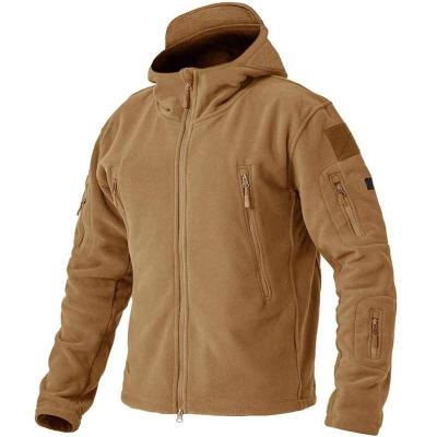 Soft Fleece Casual Men's Warm Tactical Hoodie Jacket