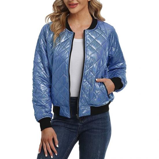 Women's Quilted Jacket with Pockets