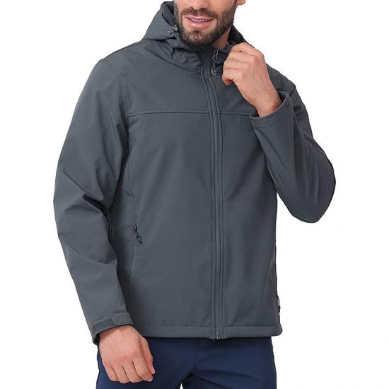 Men's outdoor soft fleece jacket