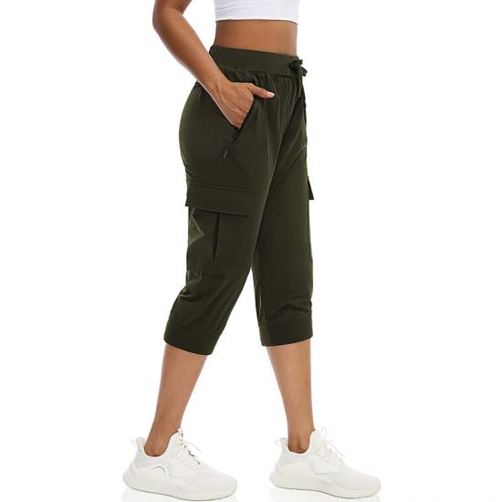 Casual summer cropped jogging pants