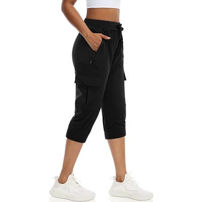 Comfortable Women's Mountaineering High Waist Cropped Pants