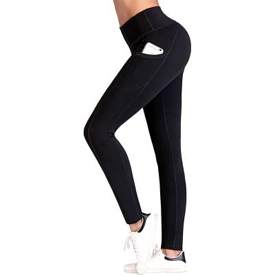 High Waist Yoga Pants with Pockets, Tummy Control, Workout Pants for Women 4 Way Stretch Yoga Leggings